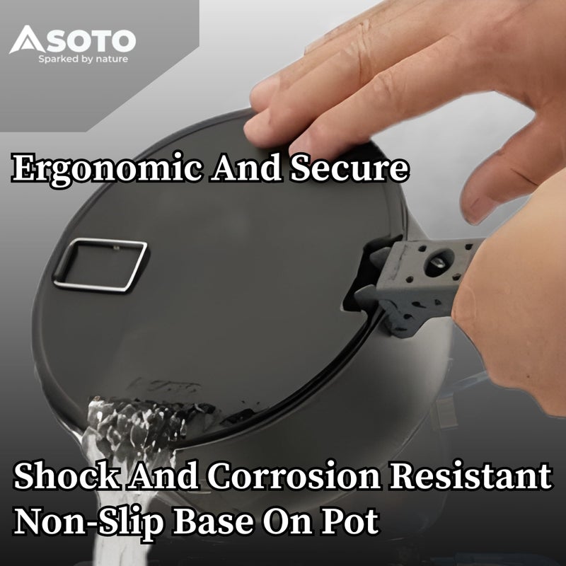 SOTO Navigator Camping Cookware for Outdoor Cooking - Durable Camping Cooking Set, Shock & Corrosion Resistant, Lightweight & Multi-Functional - Image 3